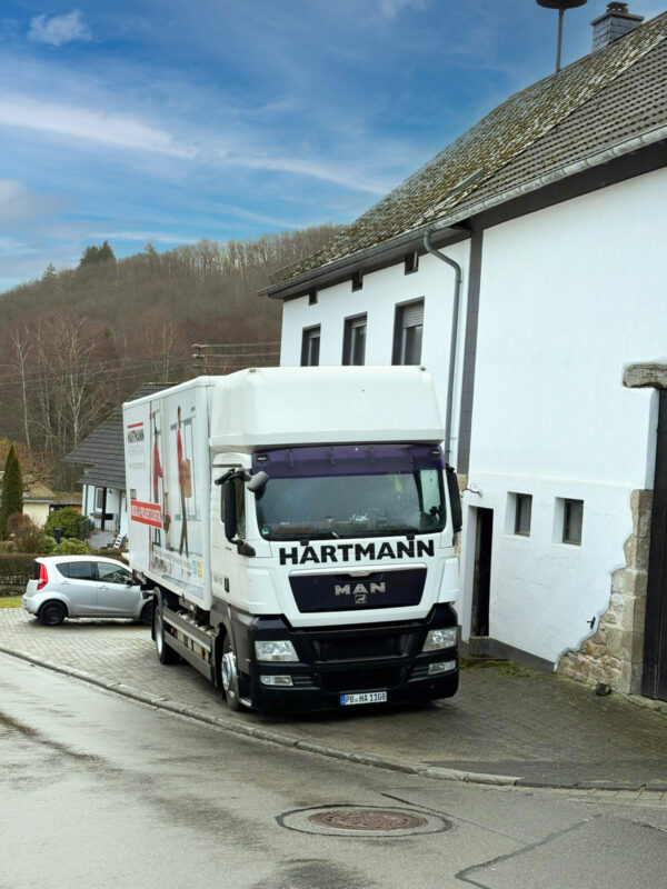 Referenzprojekt: Privatumzug nach Paderborn – 100 m³ in 4 Tagen